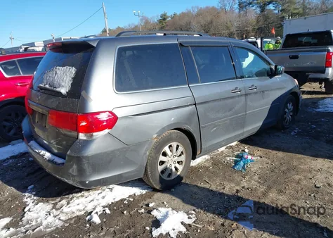 2010 Honda Odyssey Ex-L from USA, damaged, VIN 5FNRL3H64AB113817